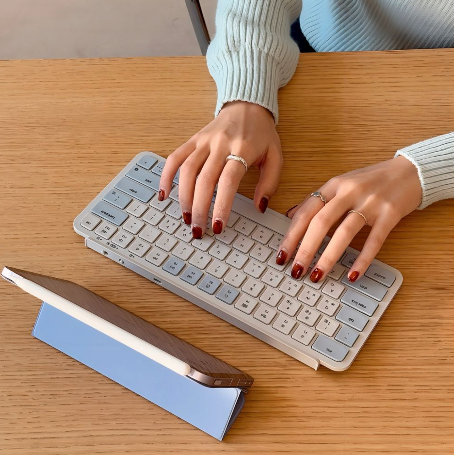 |Keychron| B1 PRO 4-in-1 Bluetooth Wired/ Wireless Slim Keyboard