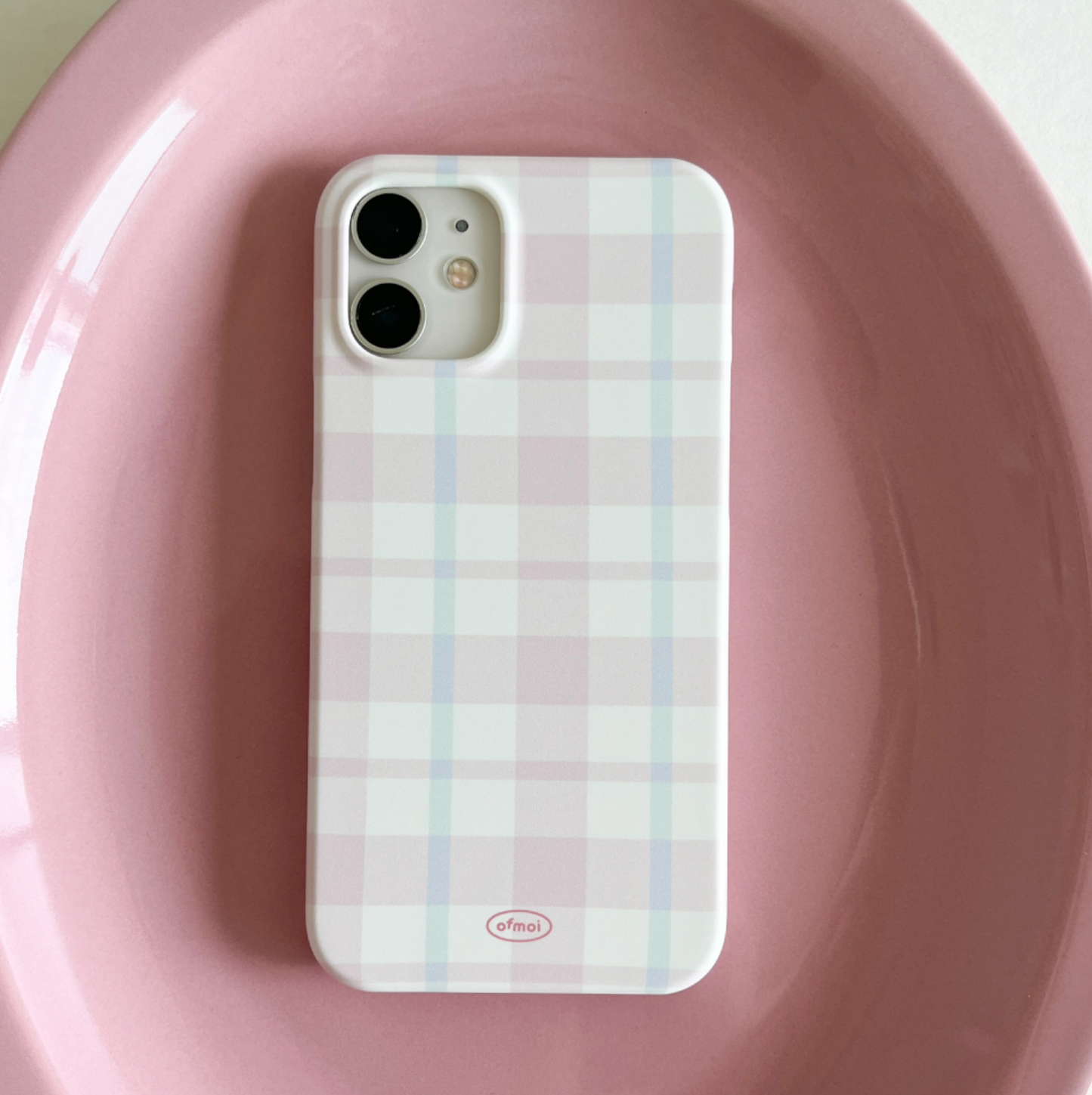 |ofmoi| Cozy Pink Phone Case (2Types)