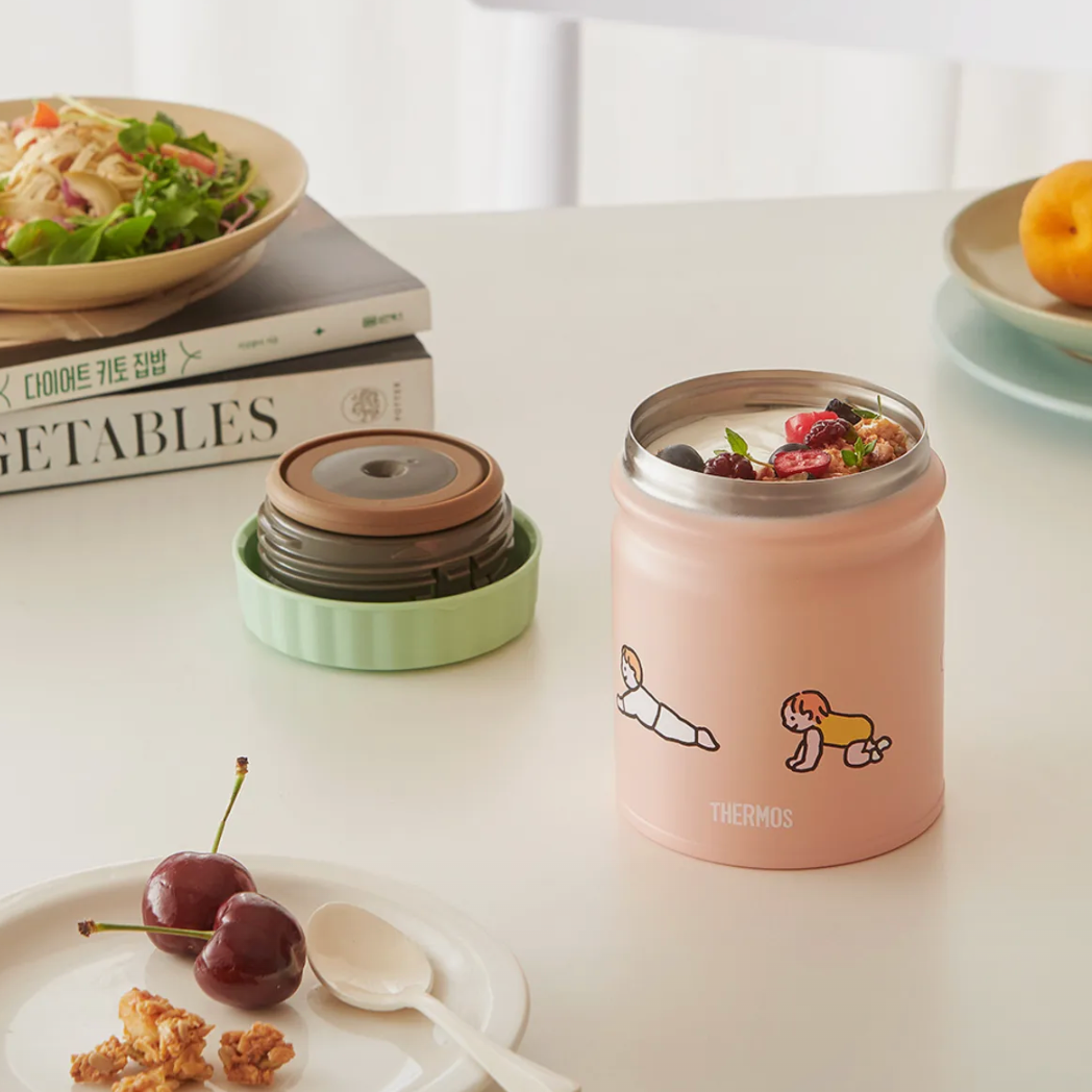 |ZERO PER ZERO| THERMOS Stainless Food Containers 300ml
