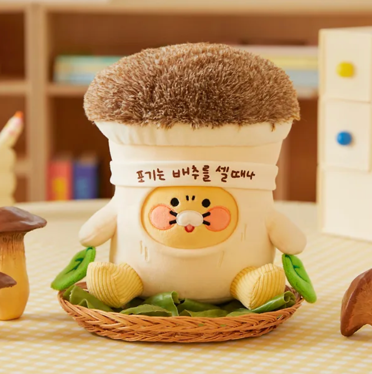 |KAKAO FRIENDS| Mushroom Choonsik Doll 19cm