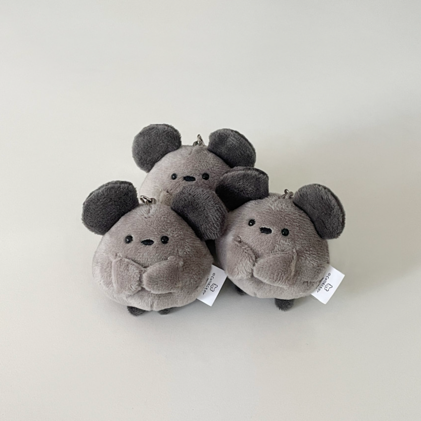 |collector mumu| 검은콩쥐 Keyring (Black)