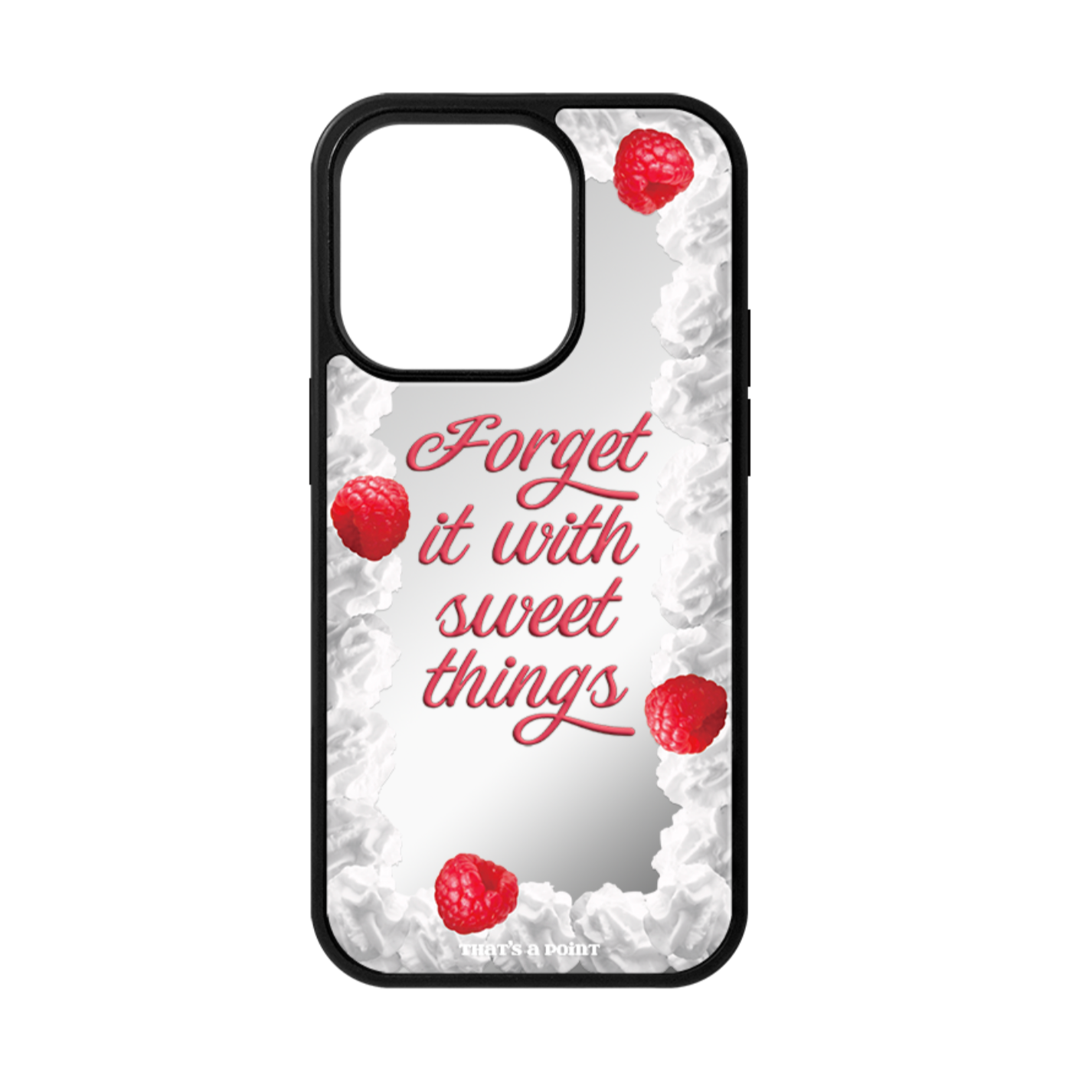 |That's a point| Raspberry Cake Mirror Case (MagSafe)