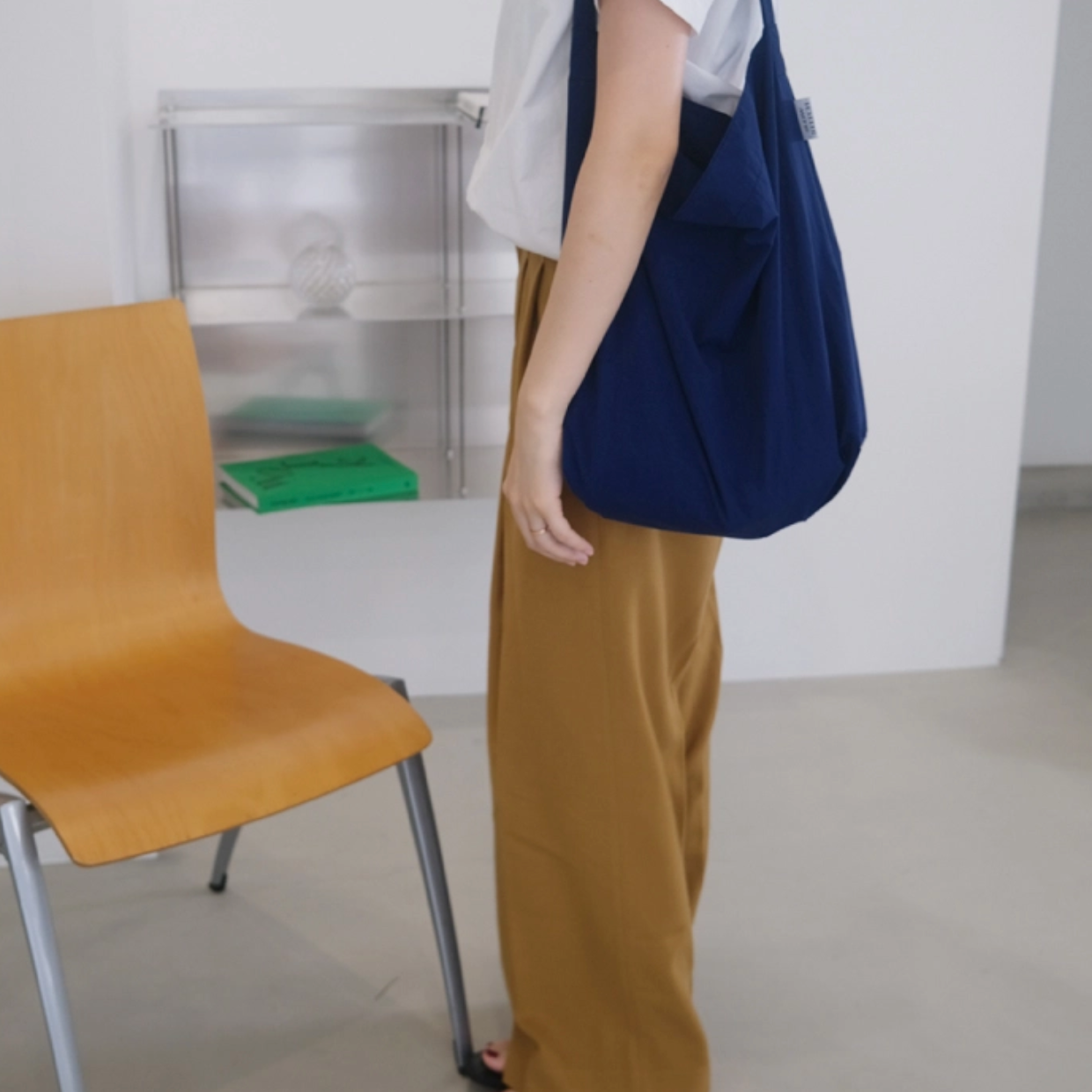 |SLOWSTITCH| Lucky Daily Bag (Navy)