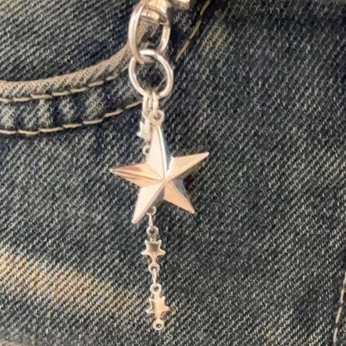 |NOT THINK| Little Star Keyring