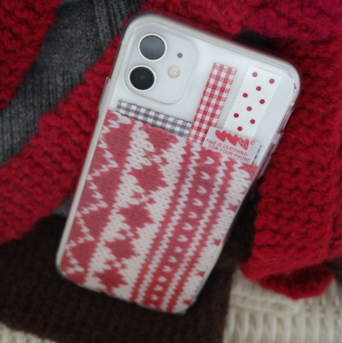 |the layered studio| Clothing Case Set 007 Red