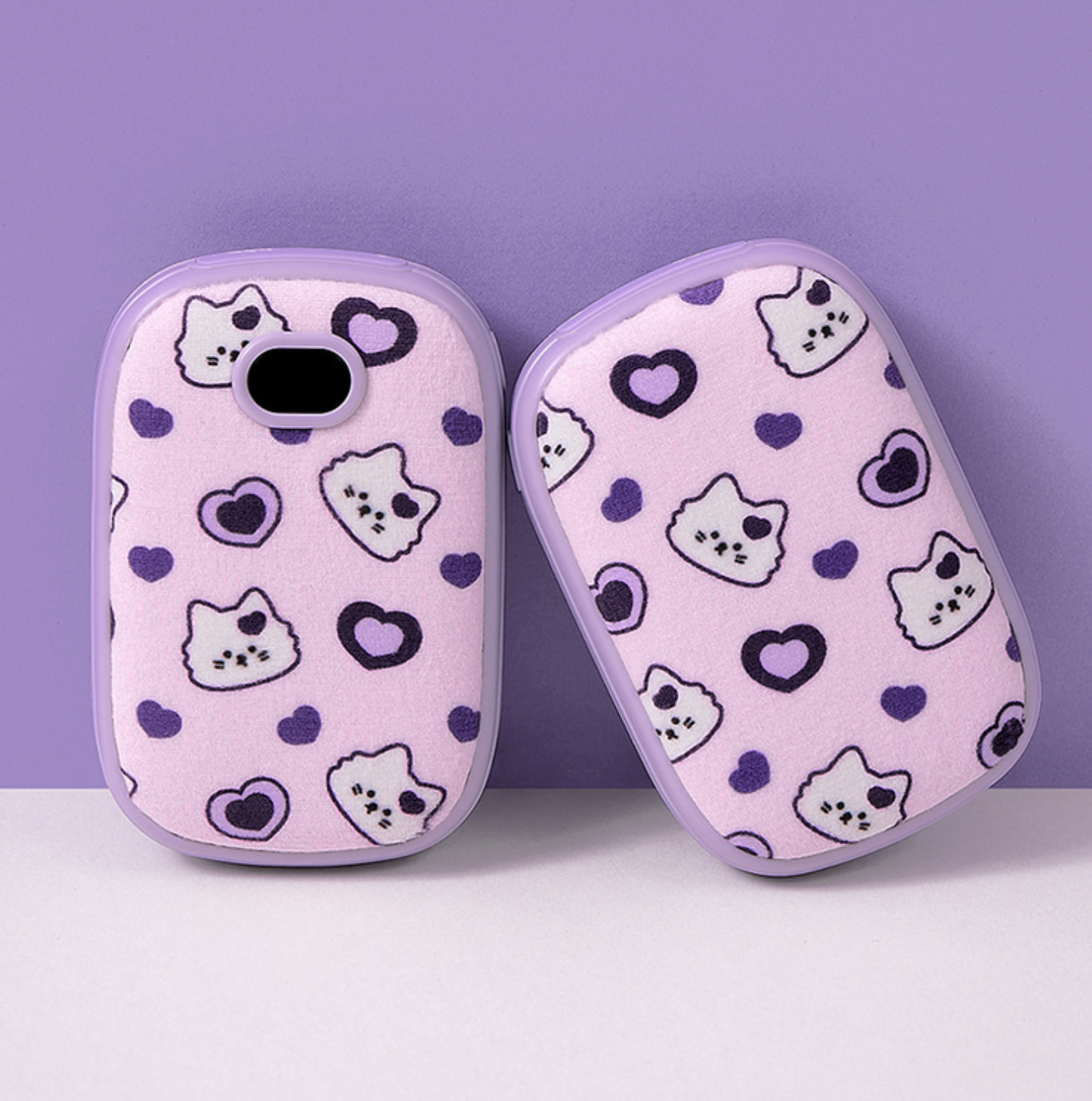|earp earp| Heart Chichi Fabric Rechargeable Hand Warmer