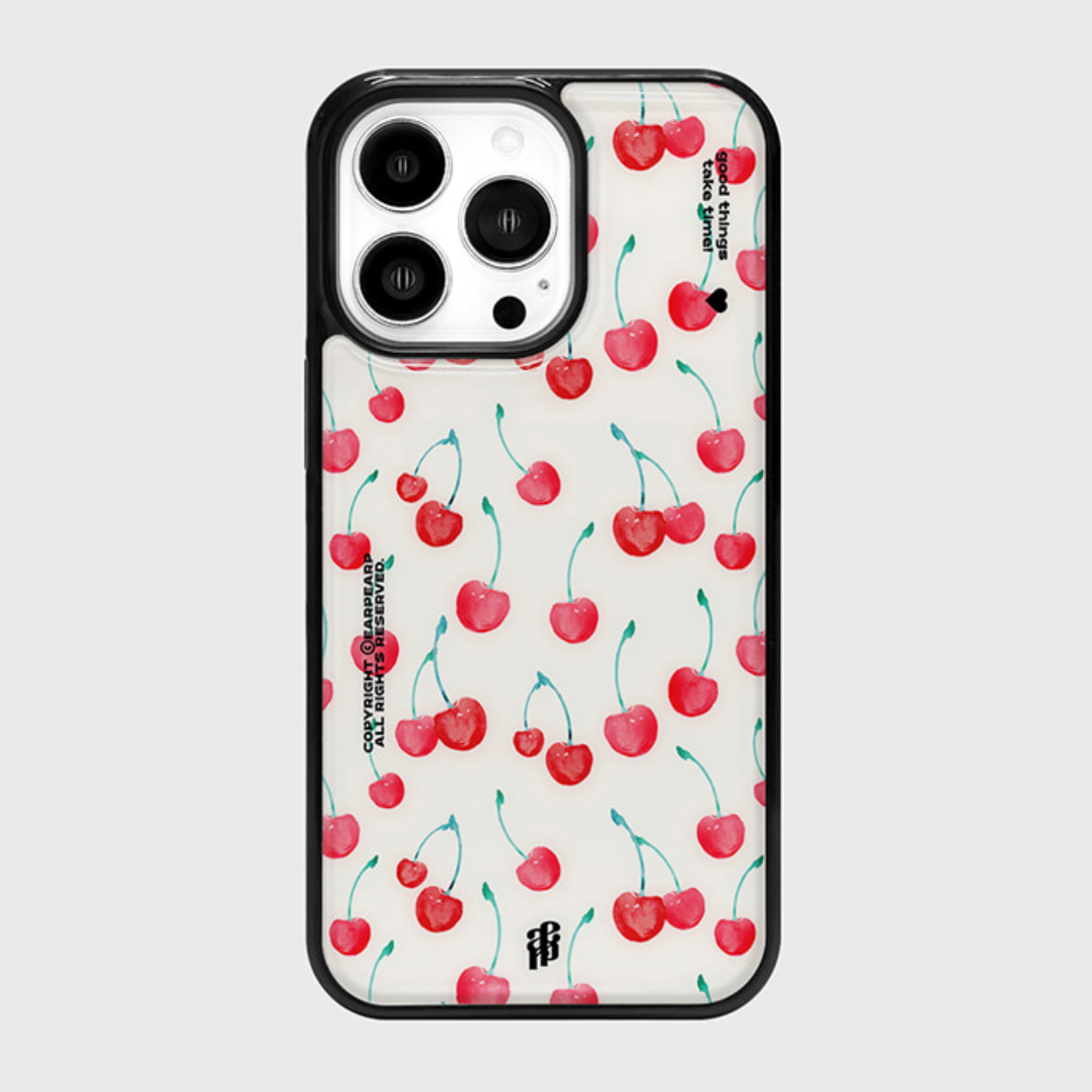 |earp earp| Vintage Cherry Ivory Epoxy Case