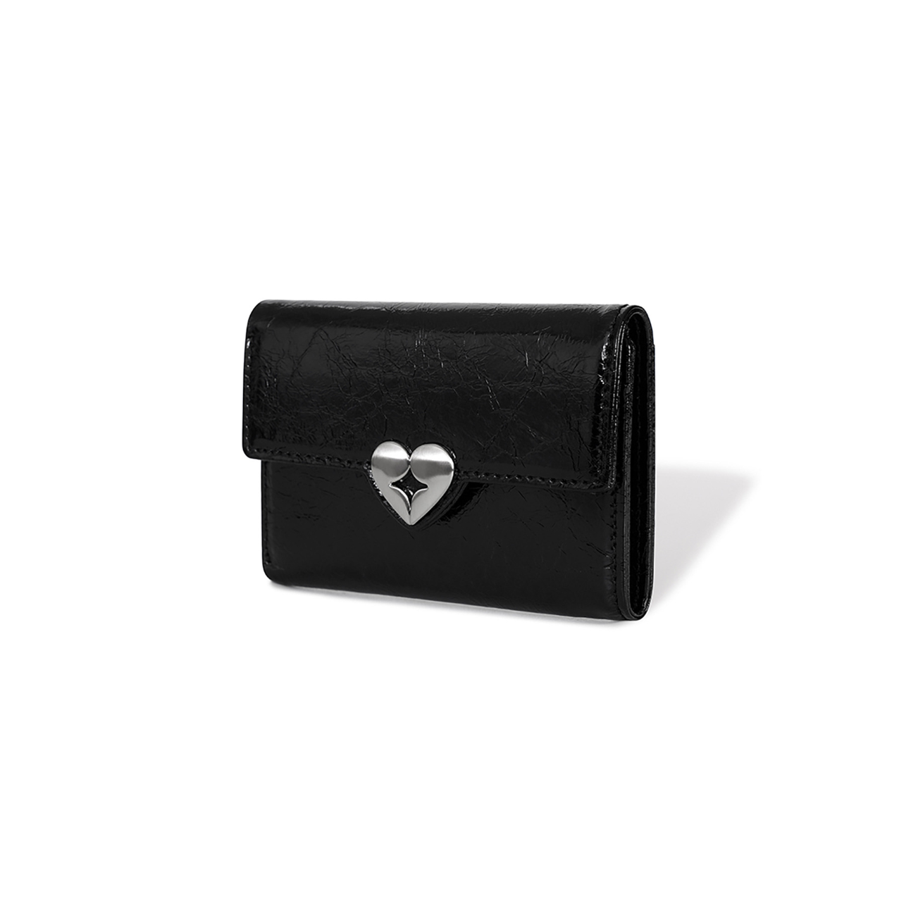 |fennec| HEARTY FLAP WALLET - BLACK
