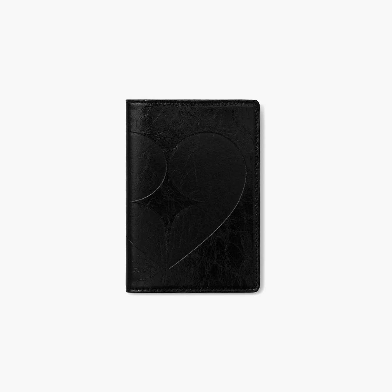 |fennec| HEARTY PASSPORT CASE - BLACK