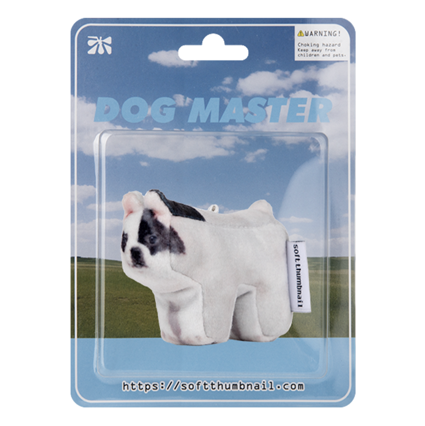 |SOFT THUMBNAIL| Rocky, Bulldog Keyring