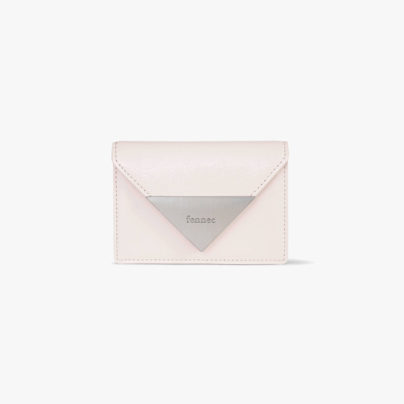 |Fennec| CRINKLE TRIANGLE ACCORDION POCKET - BLOSSOM