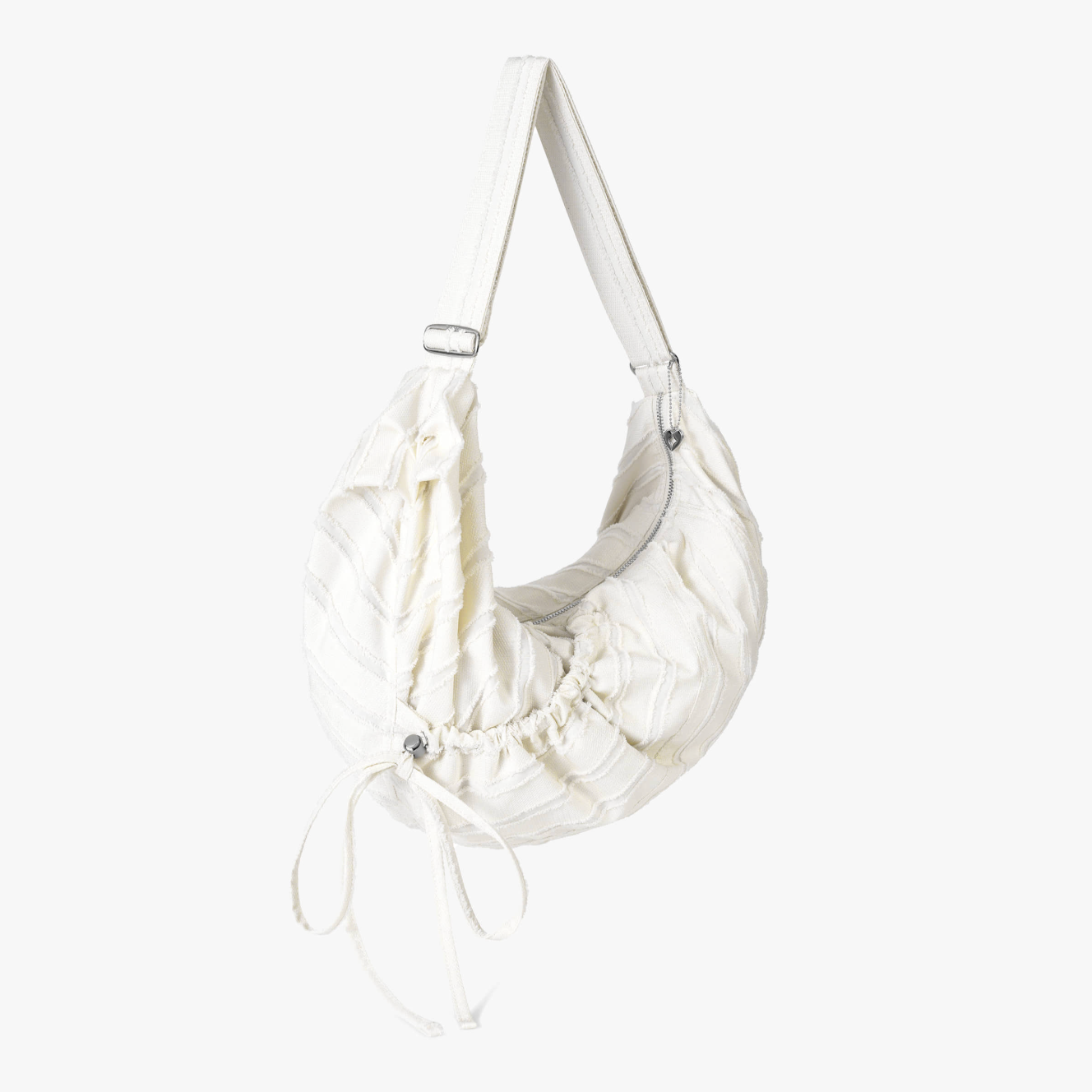 |Fennec| LASSIE BAG - FRINGE IVORY