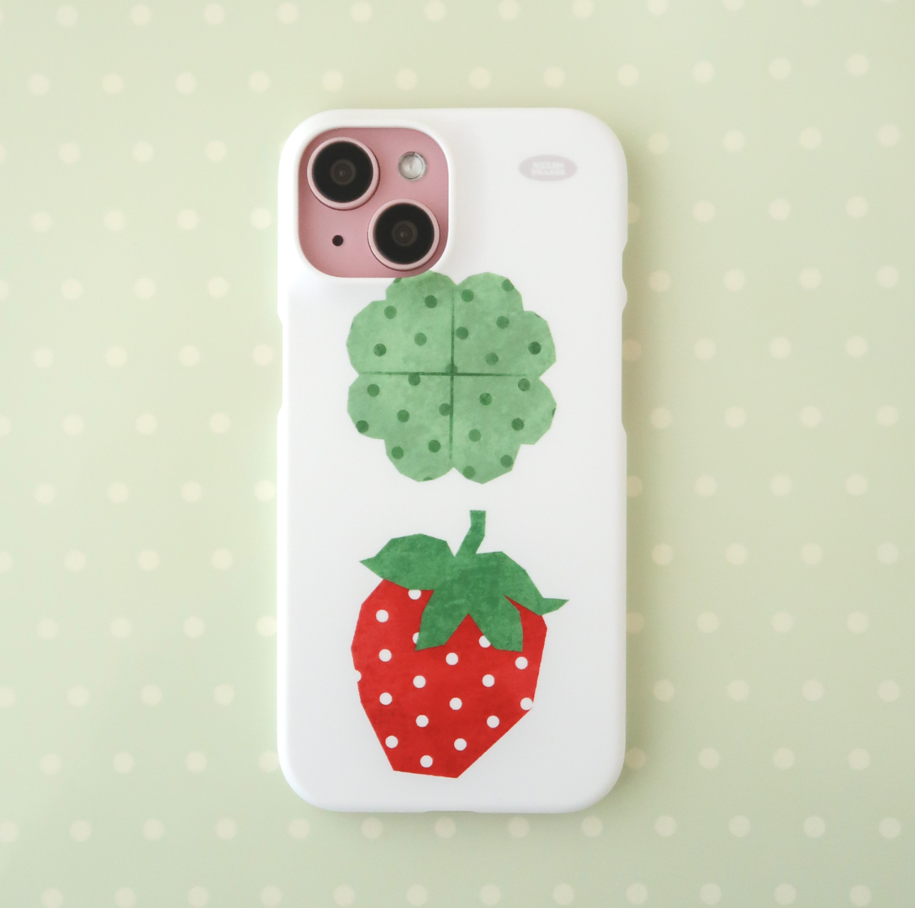 |KEZIM VILLAGE| BIG STRAWBERRY & CLOVER Hard Case