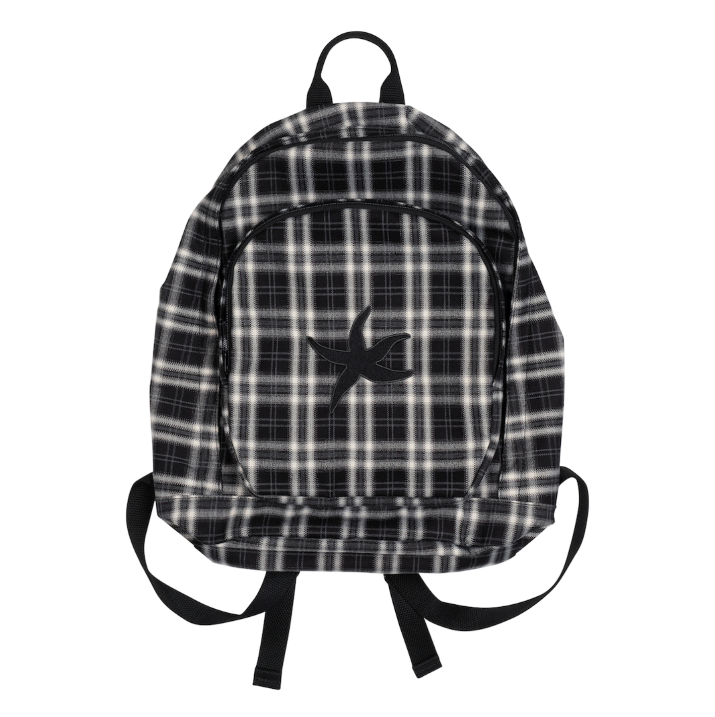 |THE COLDEST MOMENT| TCM Starfish Check Backpack (Black)