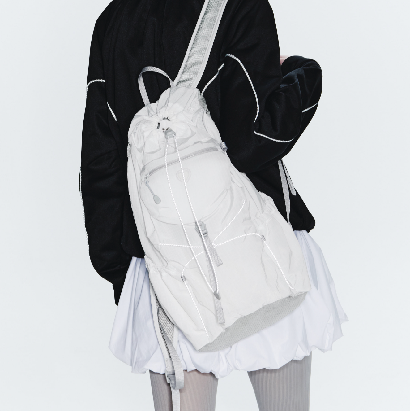 |fennec| AIRY POCKET BACKPACK - WHITE
