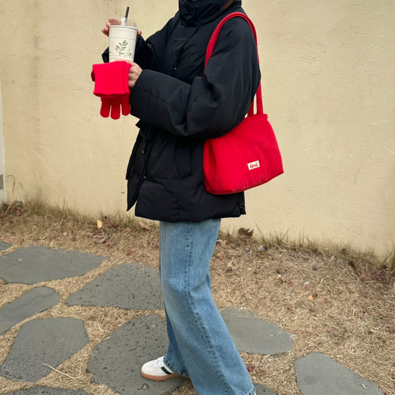 |Ossl| Fizzy Corduroy Shoulder Mini Bag