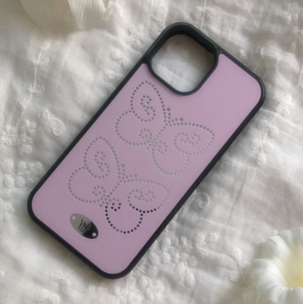 |WATERJEAN| Butterfly Bumper Case