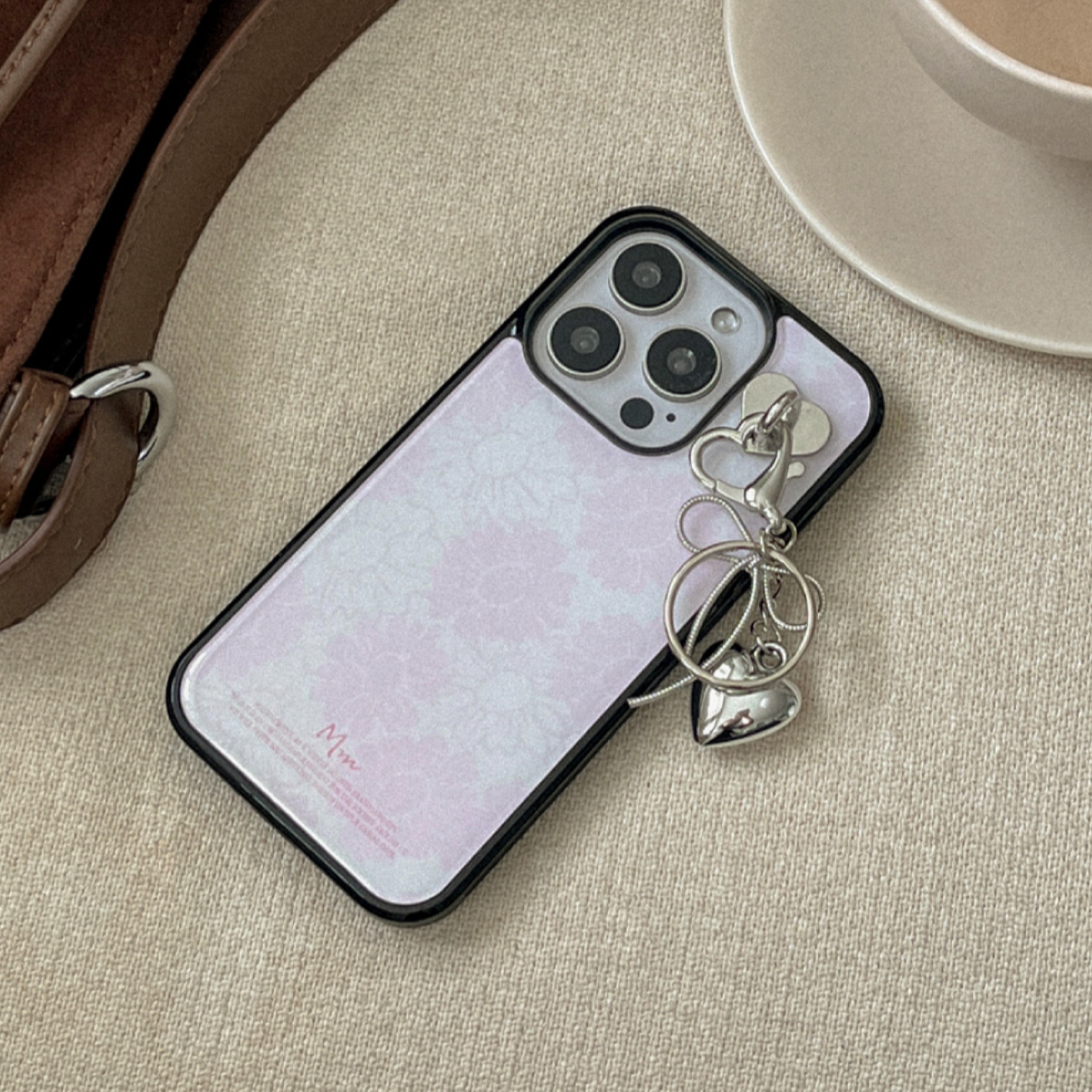 |Mademoment| Line Ribbon Keyring