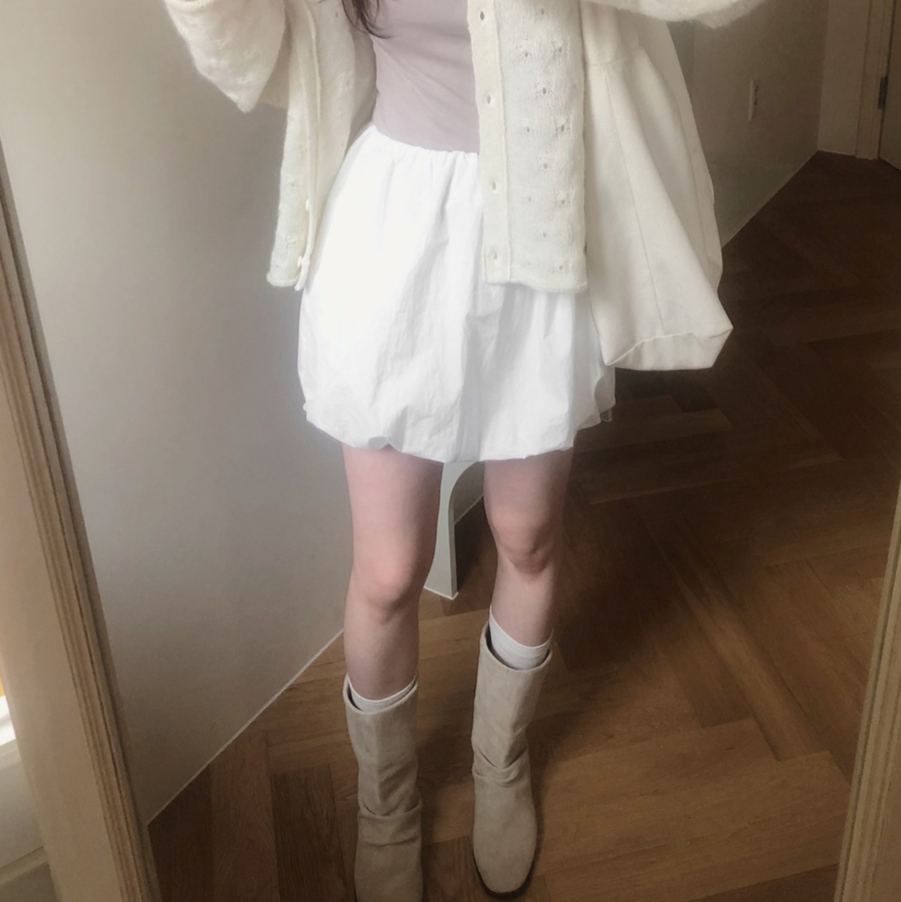 |SLOWAND| May Balloon Skirt