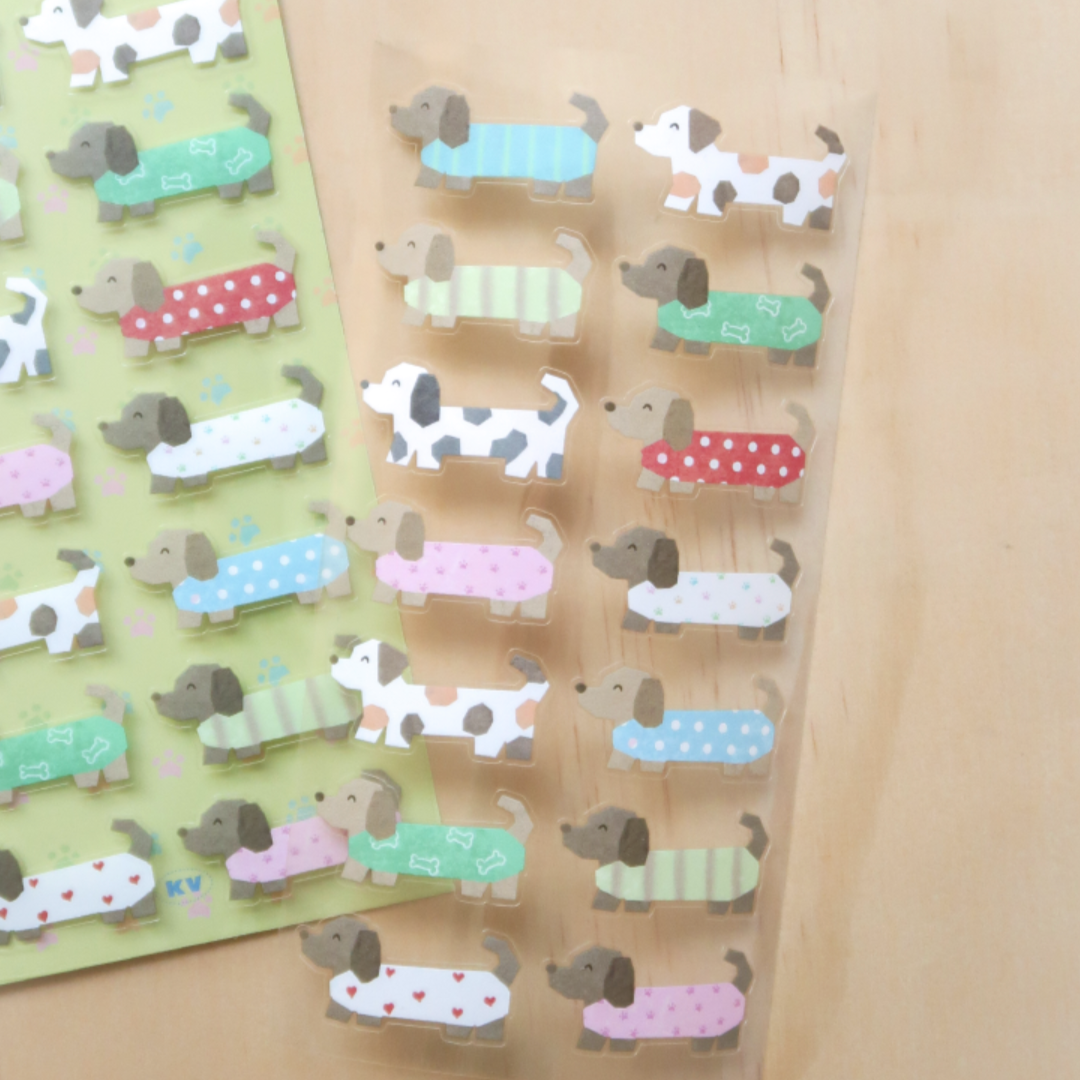|KEZIM VILLAGE| LONG PUPPY Sticker