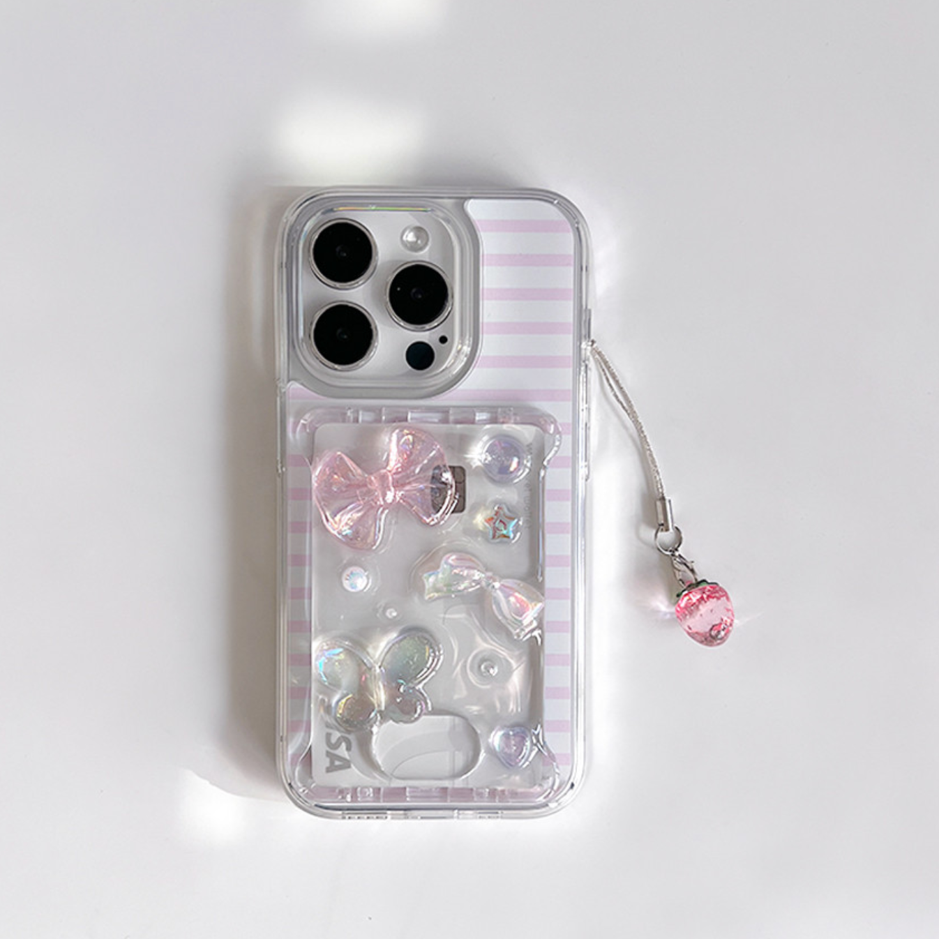 |Peakdrawing| Clear Rose Candy Card Slot