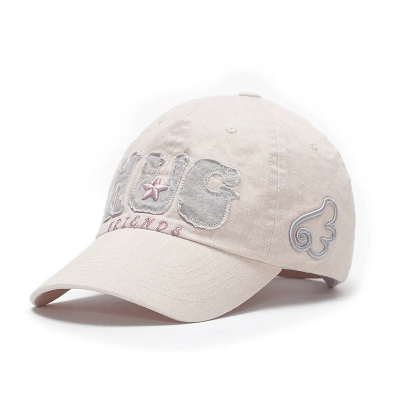|HUG YOUR SKIN| Hug Friends Cap (Pink)