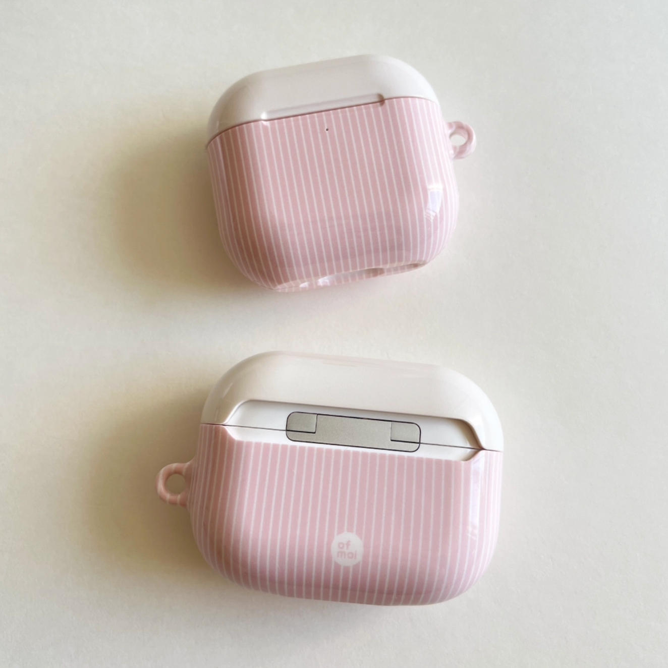 |ofmoi| Rose Milk Airpods Case