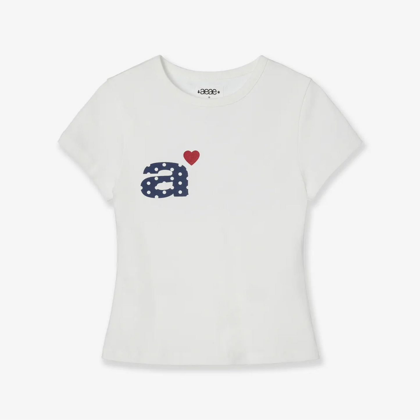 |aeae| DOT SMALL LETTER TEE |WHITE|