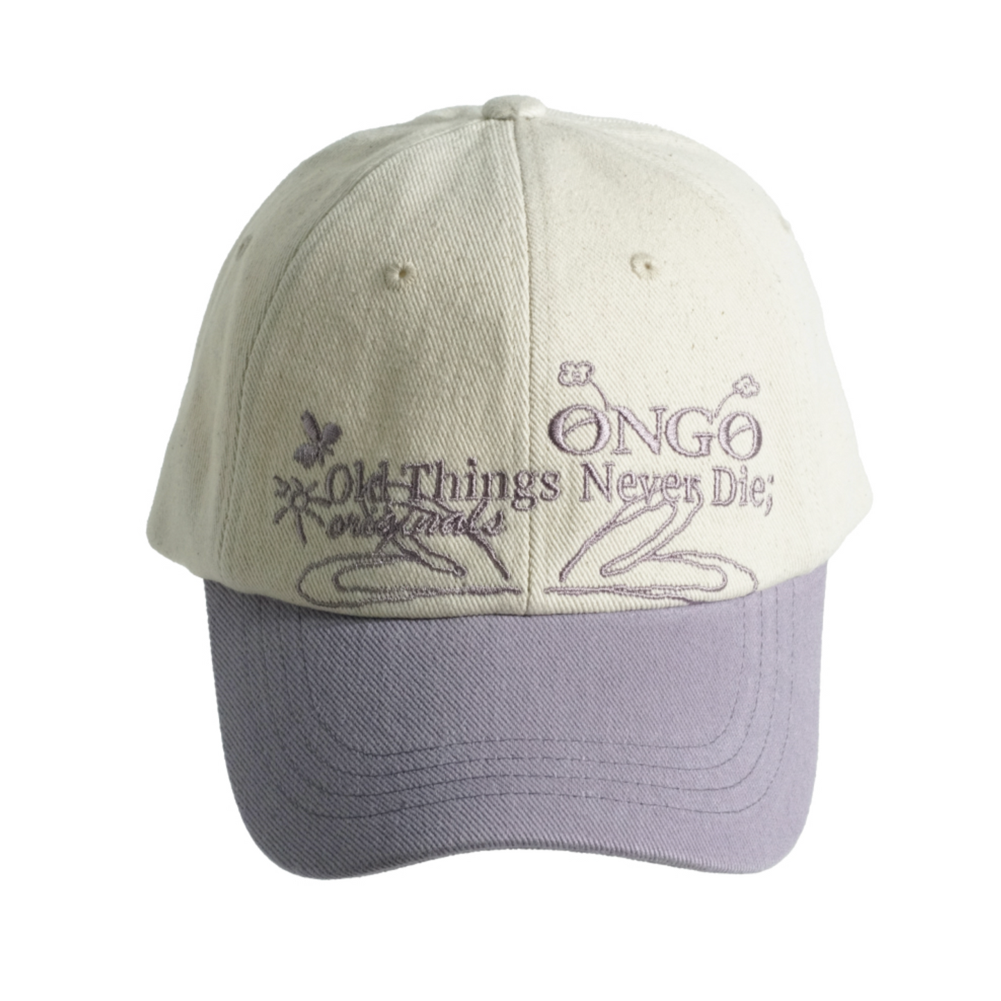 |ONGO| |FLOWER| KNOT CAP PURPLE (PRE-ORDER)