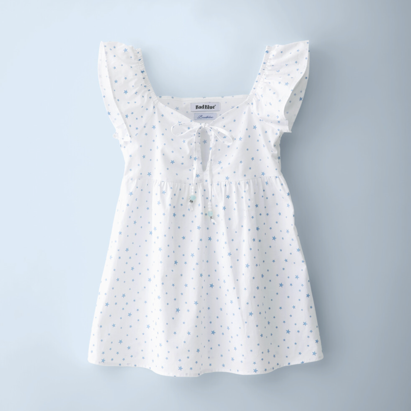 |BadBlue| Shooting Star Angel Dress White
