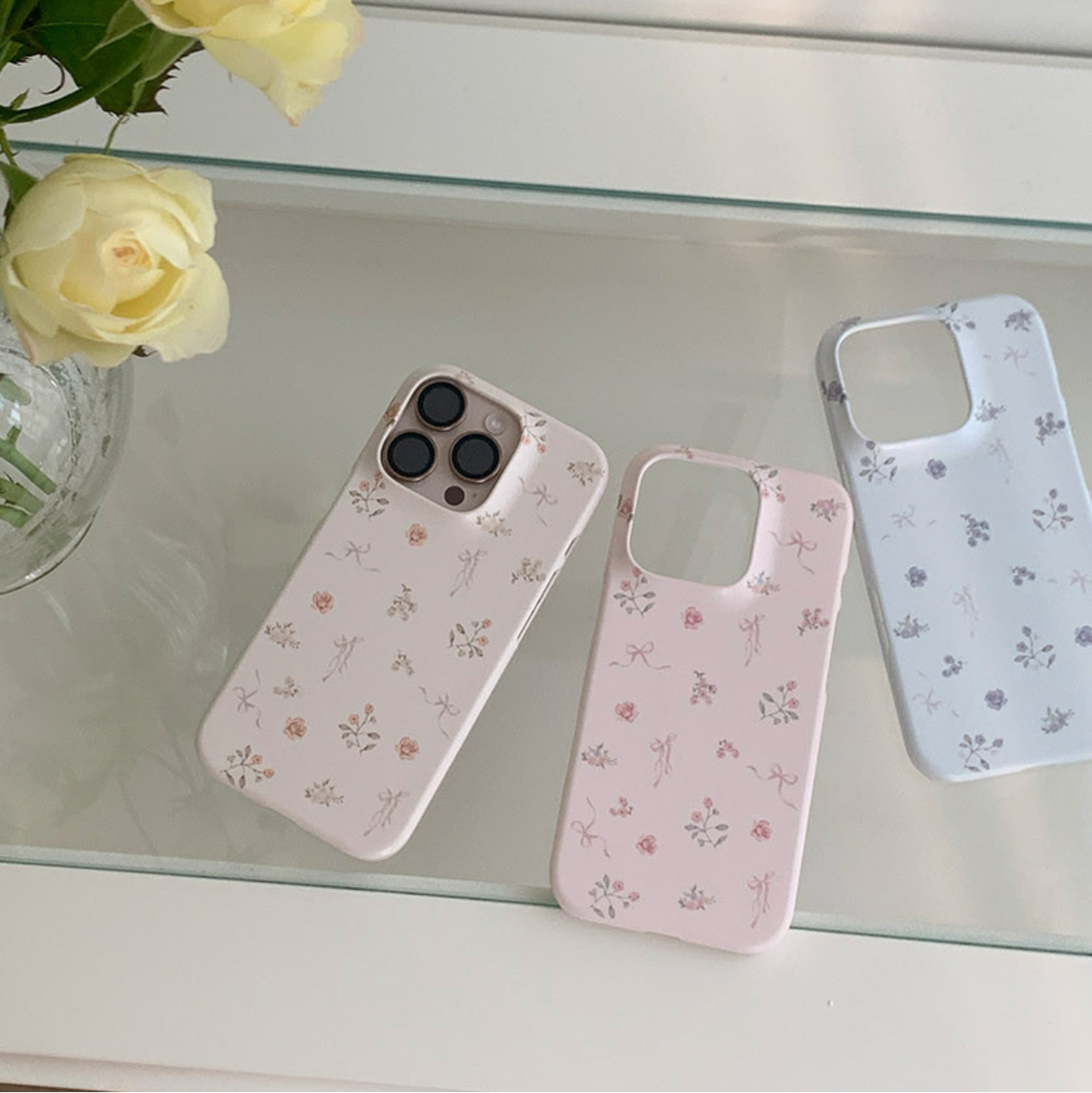 |Romantic Mood| Poetic Garden Matte Hard Case