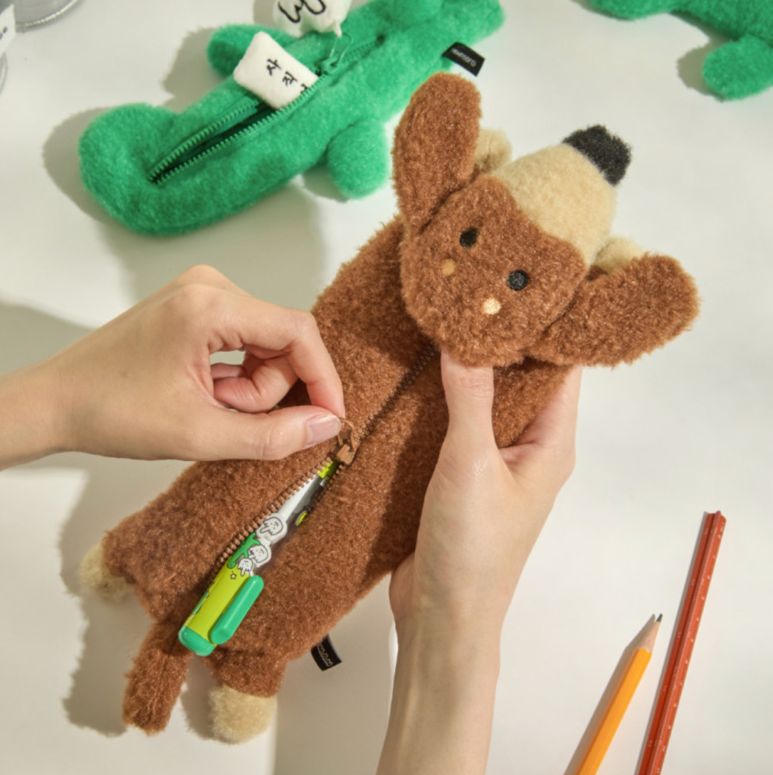 |JOGUMAN STORE| Woody Throw Away Pouch