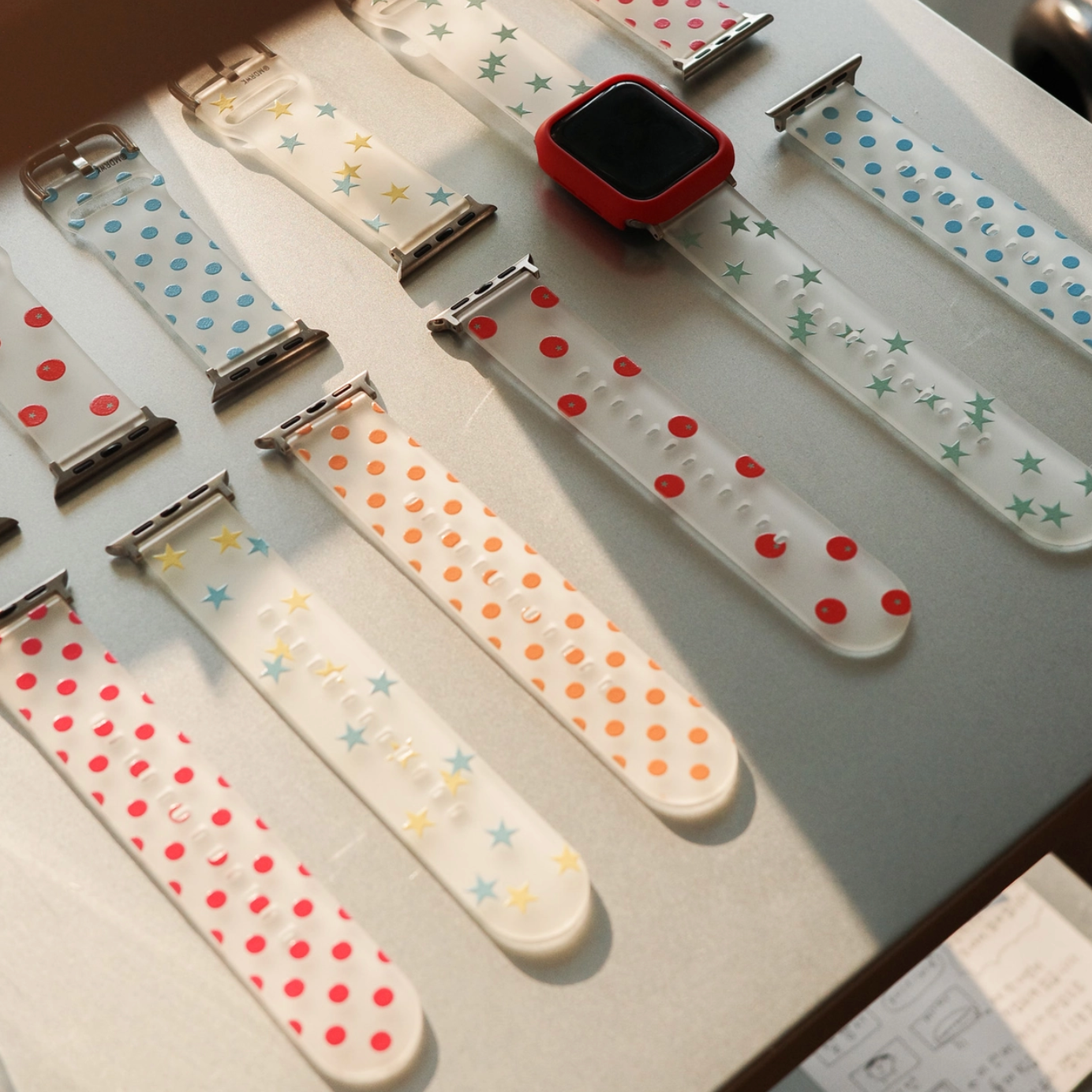 |mdrlife| Refreshing Orange Dot Apple Strap