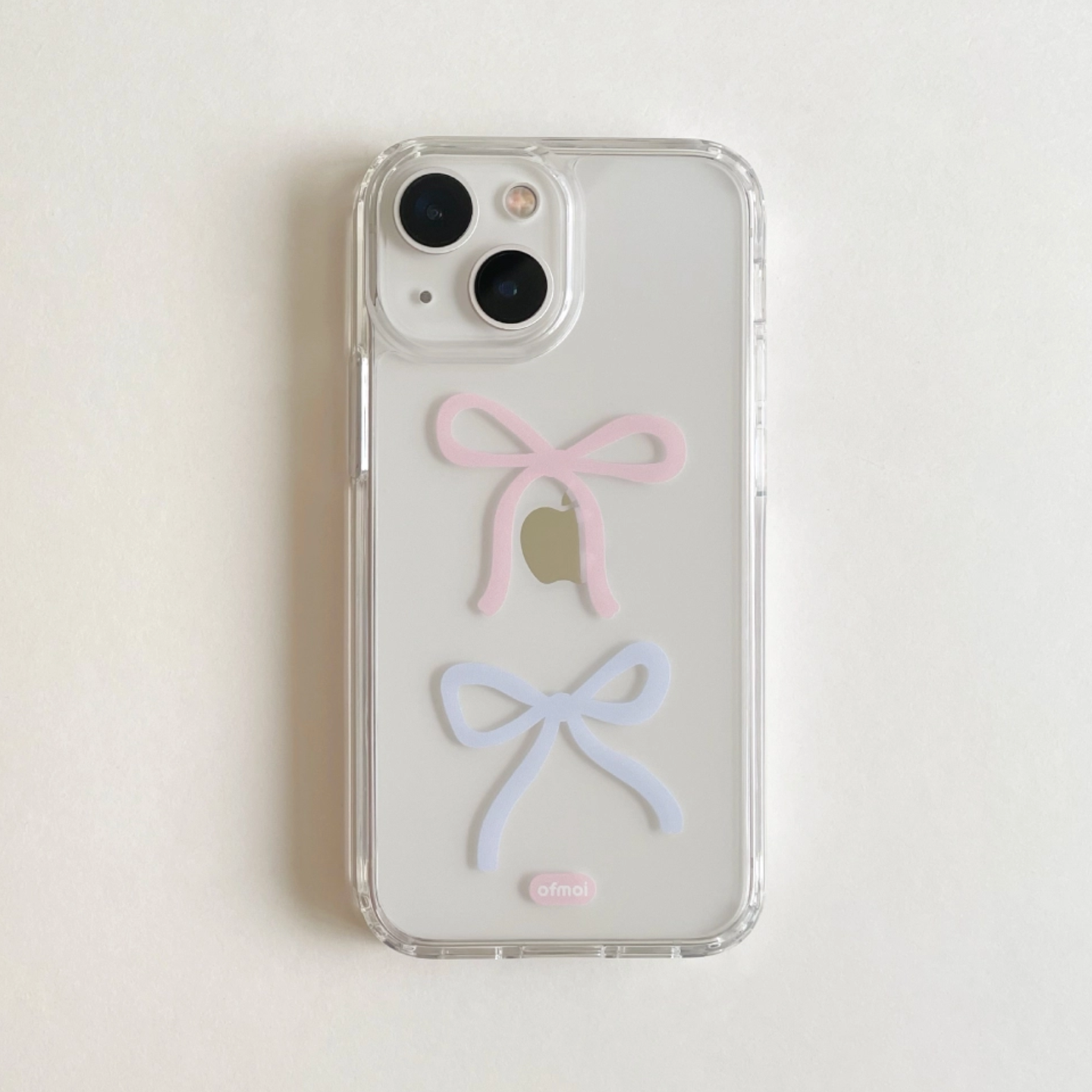 |ofmoi| Som Ribbon Clear Hard Case