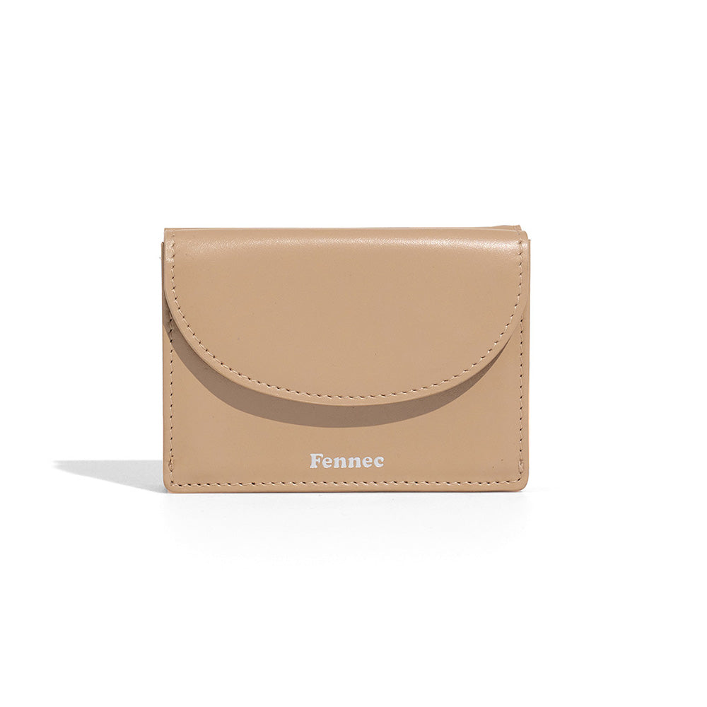 |Fennec| |22SS| HALFMOON MINI WALLET - SAND BEIGE