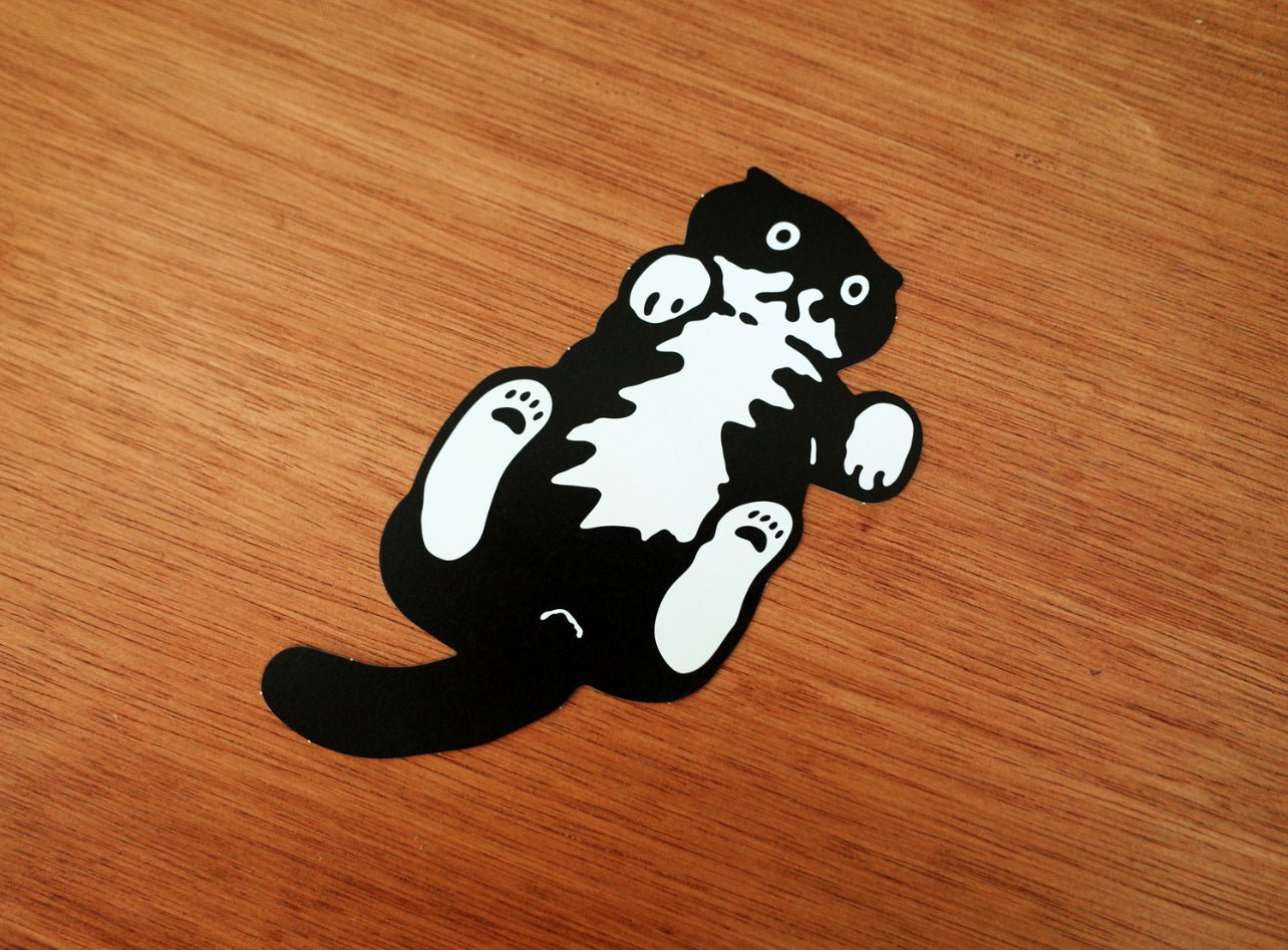 |HUGINN AND MUNINN| Die-Cut Postcard - Lazy Mo