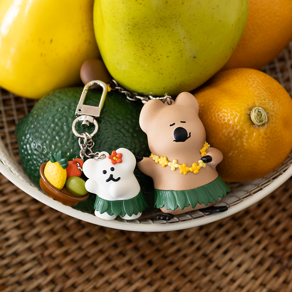 |Dinotaeng| Tanning QUOK & BOBO Keychain