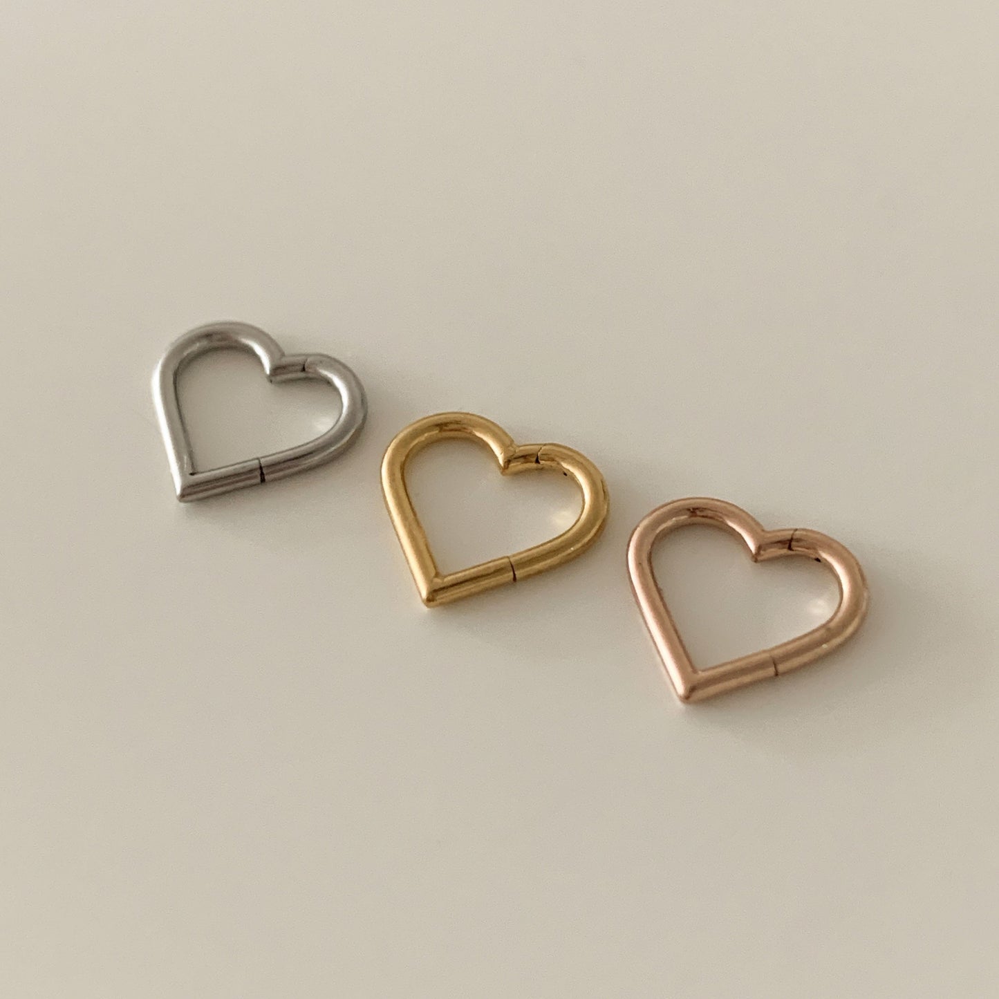 |DUNGEUREON| Love Segment Ring Piercing