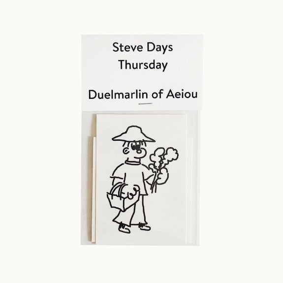 |Aeiou| Steve Days Sticker / Thursday