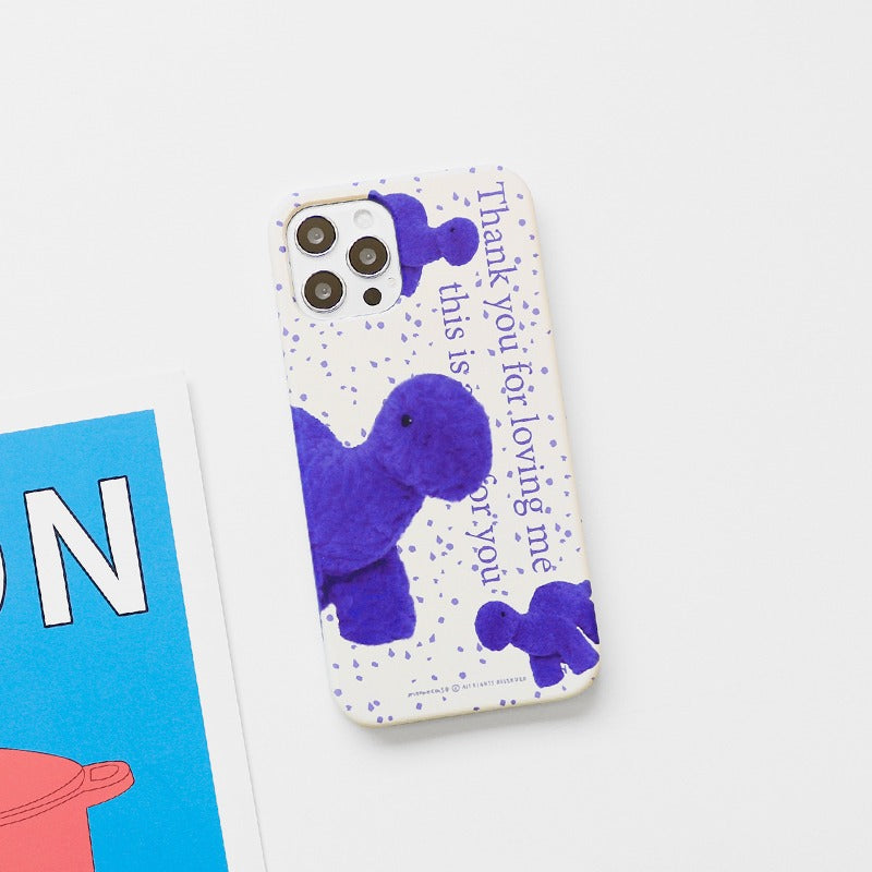 |MOMO CASE| 440 패턴블루우스 Phone Case