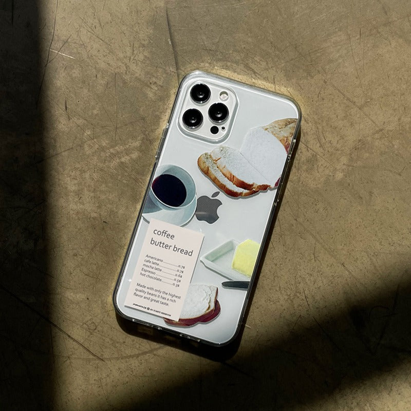 |MOMO CASE| 445 Cafe Set Jelly Case