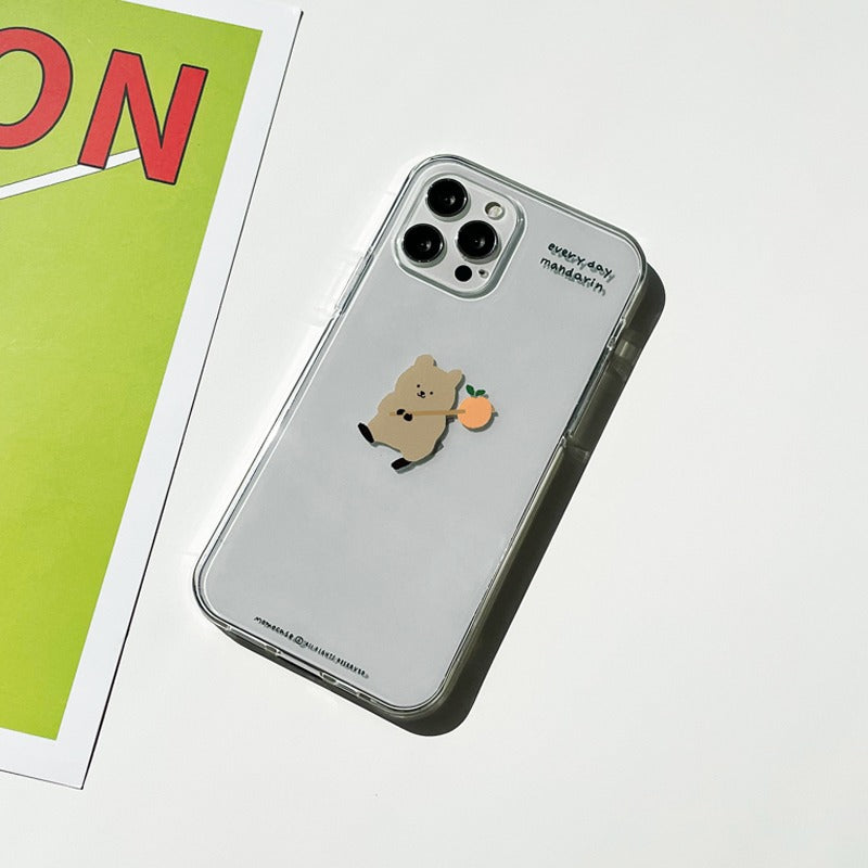 |MOMO CASE| 446 만다린잡쿼 Jelly Case