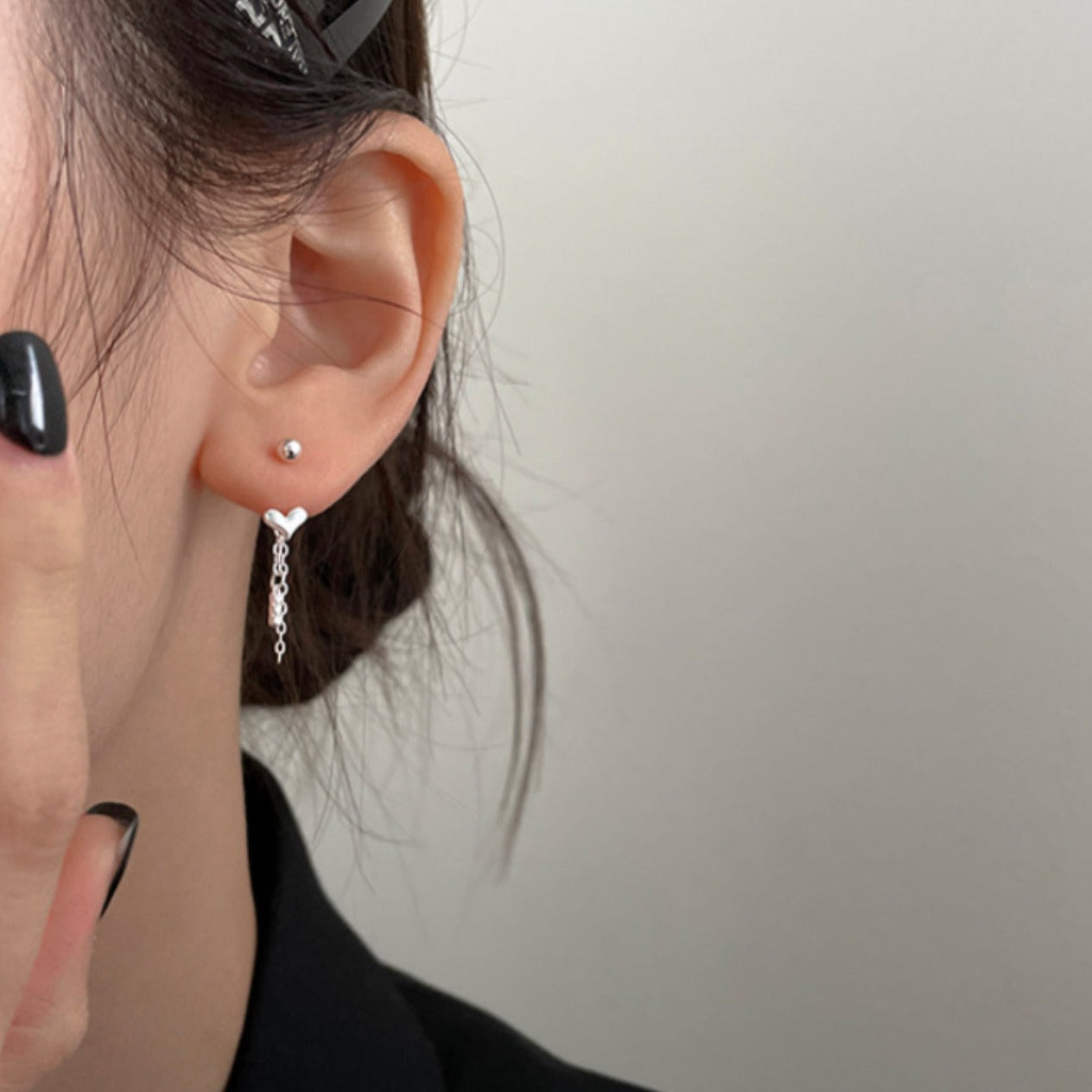 |sora'de| Heart Earrings