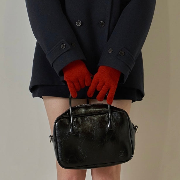 |Letter from Moon||Holiday Edition| Benny Holgarment Wool Knit Gloves ( Red )