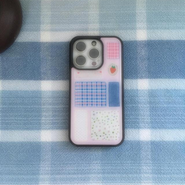 |1081| 네번의 산책 ᐝ 들꽃 Epoxy Phone Case