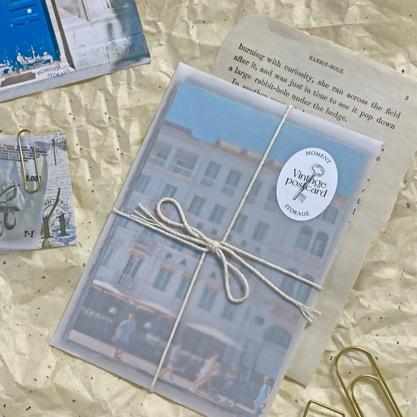 |MOMENT STORAGE| Vintage Mood Photo Postcard