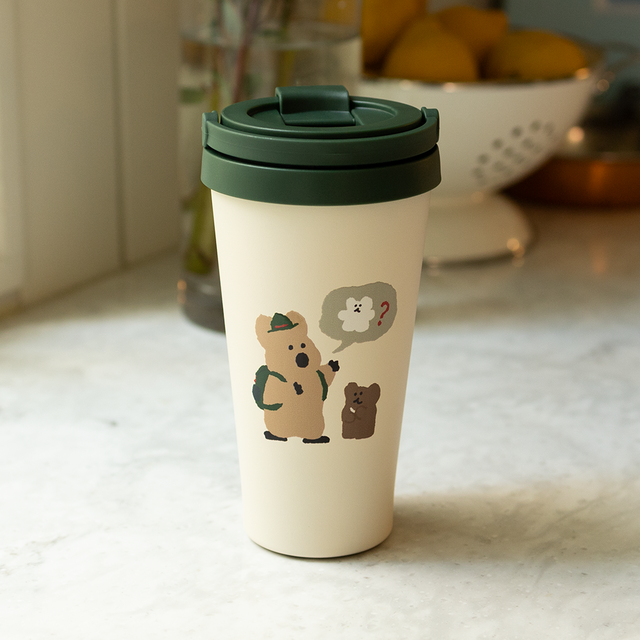 |Dinotaeng| Quokka & BOBO in the Woods Tumbler 500ml