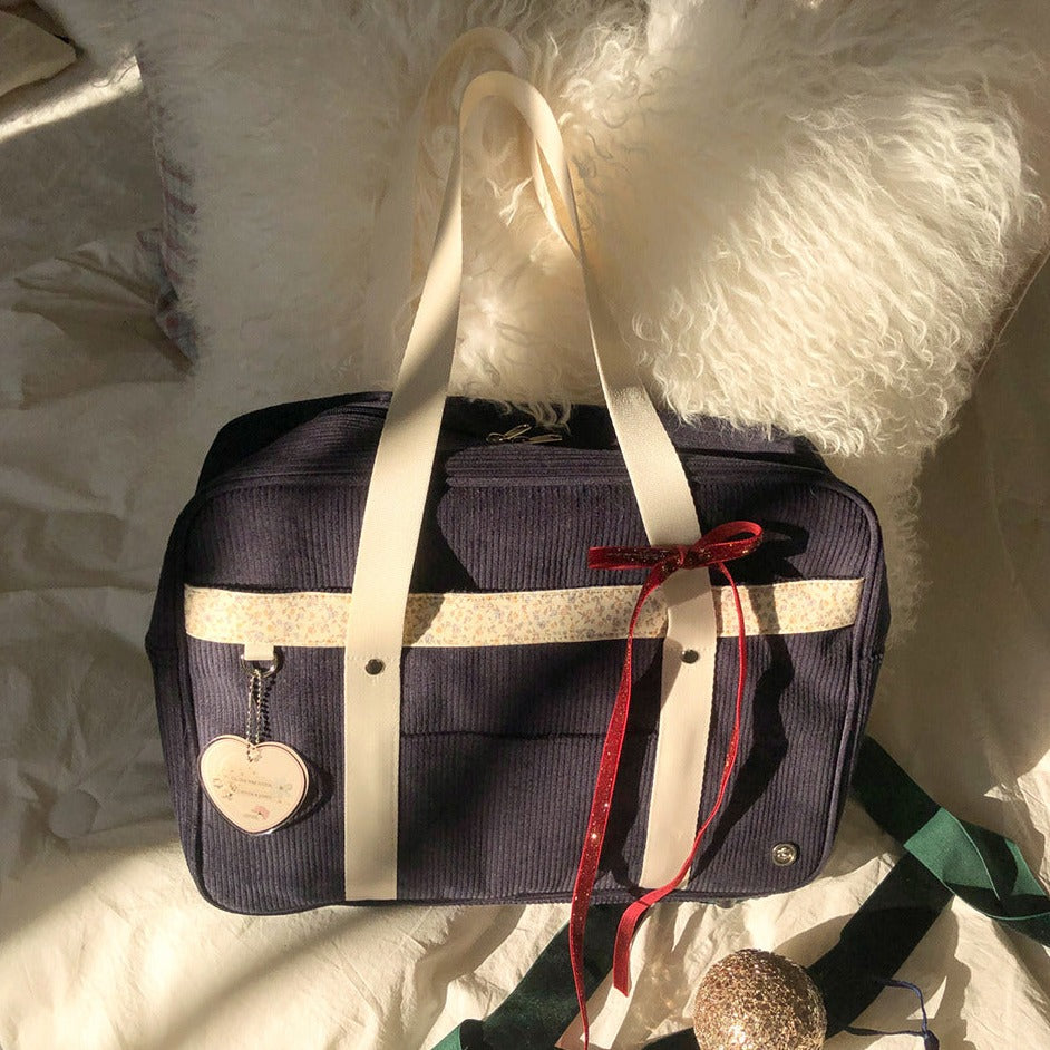|ovuni| CLASSIC SCHOOLBAG CORDUROY NAVY