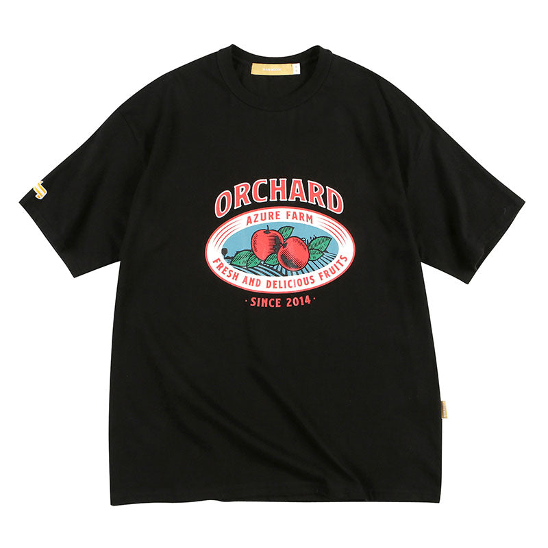 |Main Booth| Apple T-shirt (Black)