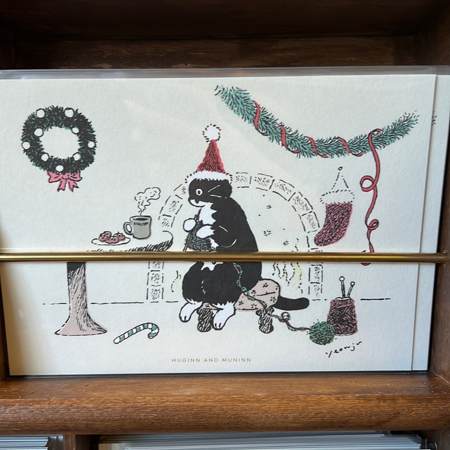 |HUGINN AND MUNINN x InsideObject| Postcard